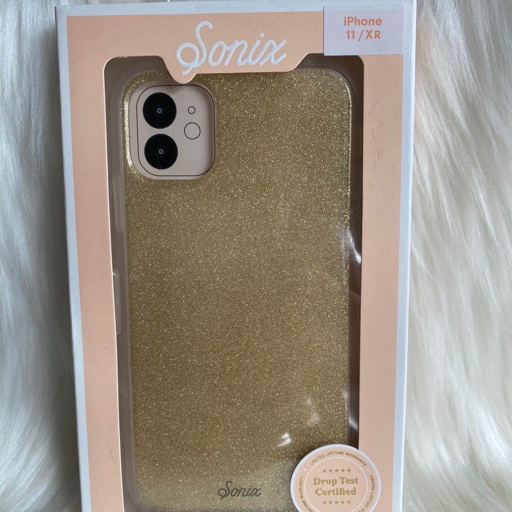 SONIX GOLD GLITTER IPHONE CASE 11 /XR